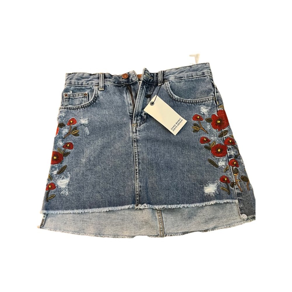 Zara denim skirt